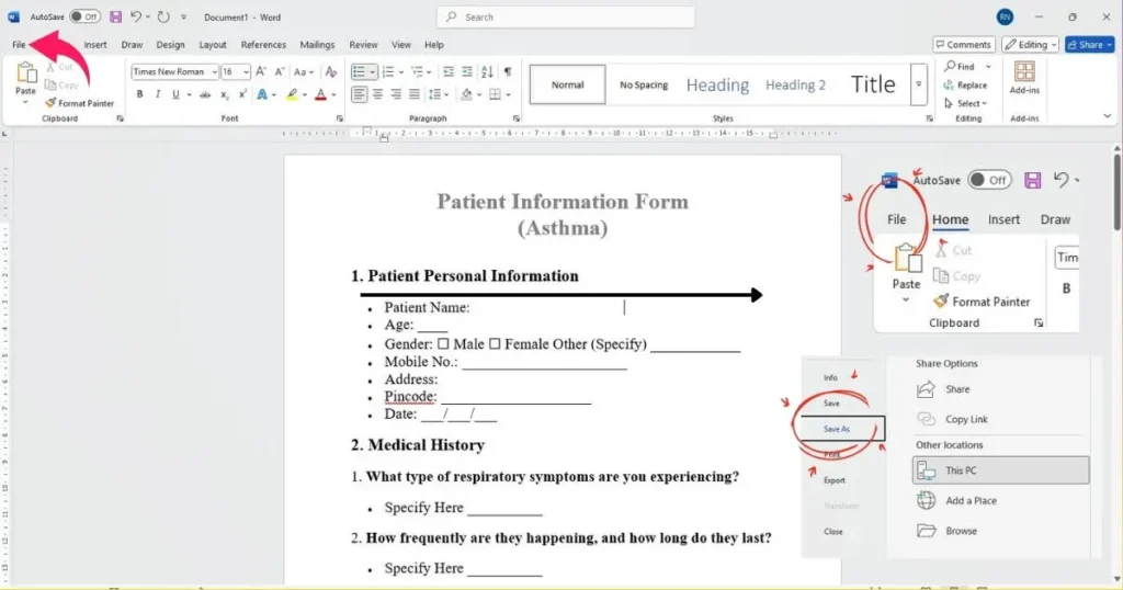 BP210P Practical 1